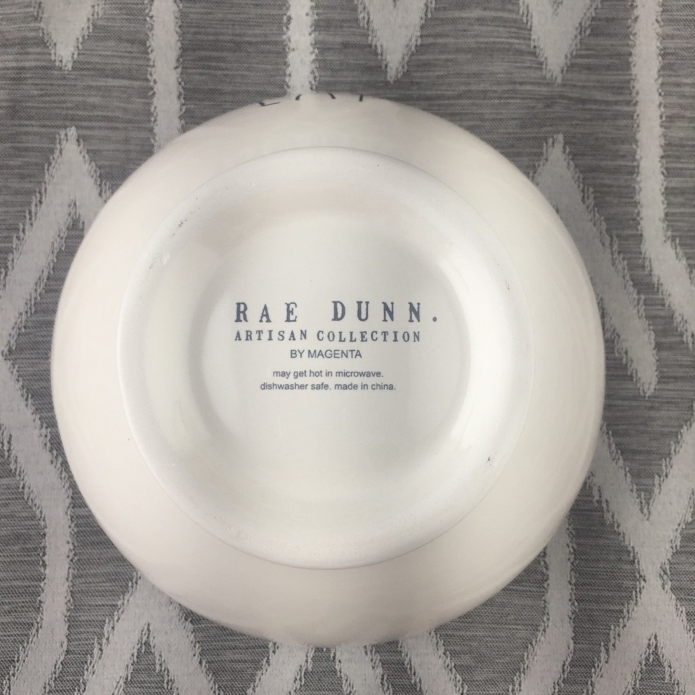 Rae Dunn Bowl “Eat” - Picture 3 of 3